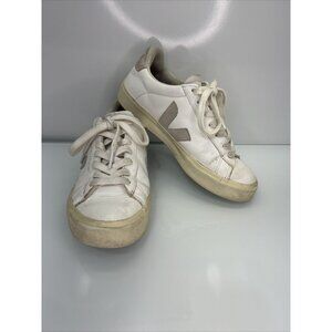 Veja Women's Campo Leather Sneakers Women's Size 8 US White